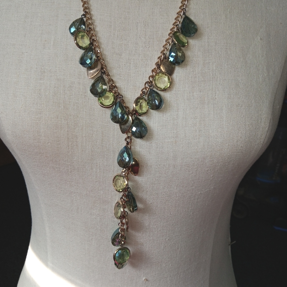 Vera Wang Crystal Statement Necklace